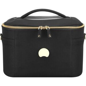 NWT Elegant Black Travel Beauty Case